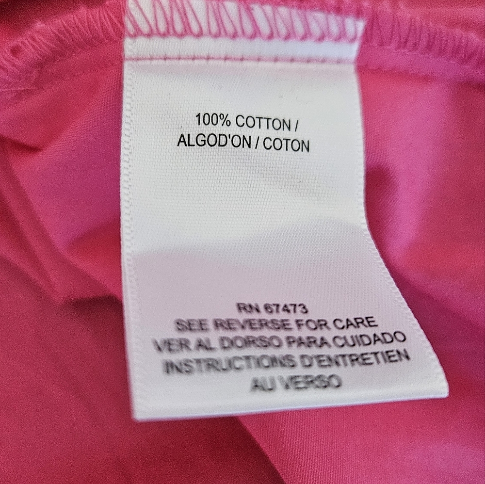 Pink Ruffled Button-Down Dress - Picture 6 of 15